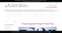 Desktop Screenshot of bloomingbeautyring.com